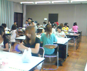 親子アロマ講座の様子